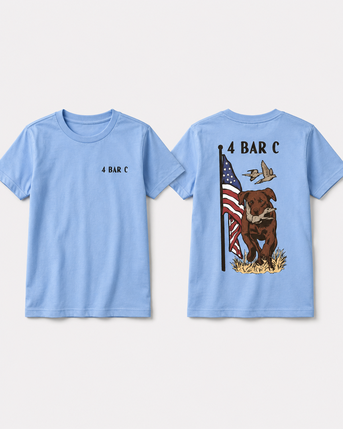 Red, White & Retrieve Tee