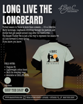 T-shirt advertisement for 4 Bar C Outdoors with a turkey graphic and text about turkey hunting.