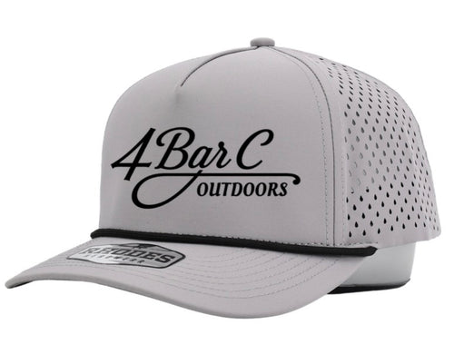 4 Bar C Outdoors Rhodes Headwear Performance Hat – Gray