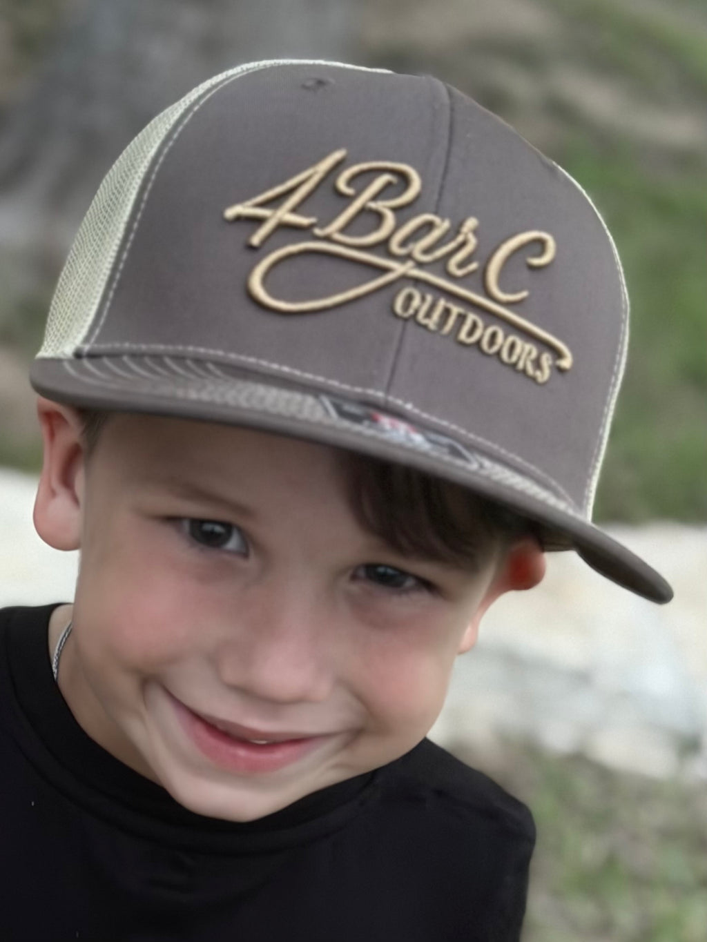 4BarC Outdoors Richardson 112 Logo Trucker Hat