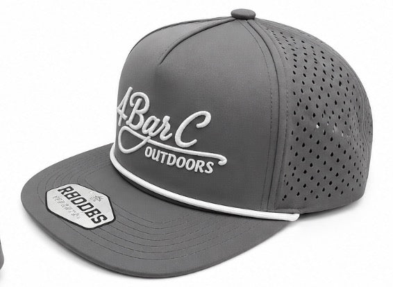4 Bar C Outdoors Rhodes Headwear Performance Hat – Gray