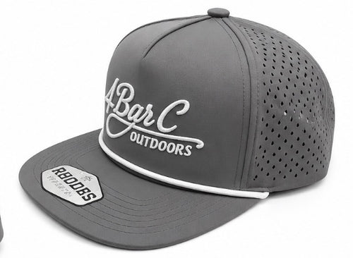 4 Bar C Outdoors Rhodes Headwear Performance Hat – Gray